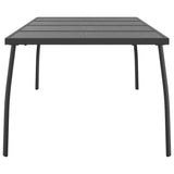 Garden Table Anthracite 200x100x72 cm Steel Mesh