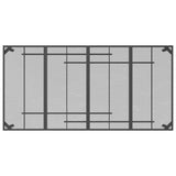 Garden Table Anthracite 200x100x72 cm Steel Mesh
