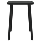 Garden Table Anthracite 50x50x71 cm Steel - Top-Down View