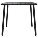 Garden Table Anthracite 80x80x71 cm Steel