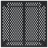 Garden Table Anthracite 80x80x72 cm Steel