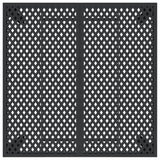 Garden Table Anthracite 100x100x72 cm Steel