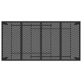 Garden Table Anthracite 200x100x72 cm Steel
