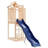 Outdoor Playset Solid Wood Pine - Front View