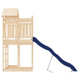 Outdoor Playset Solid Wood Pine - Close-Up Angle
