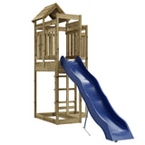 Outdoor Playset Impregnated Wood Pine - Front View