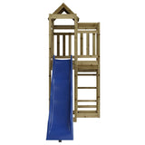 Outdoor Playset Impregnated Wood Pine - Top-Down View