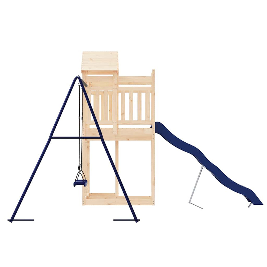 Outdoor Playset Solid Wood Pine