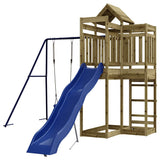 Outdoor Playset Impregnated Wood Pine - Side View