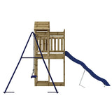 Outdoor Playset Impregnated Wood Pine - Close-Up Angle