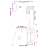 Outdoor Playset Impregnated Wood Pine