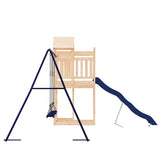 Outdoor Playset Solid Wood Pine - Close-Up Angle