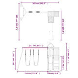 Outdoor Playset Solid Wood Douglas - Extra Image