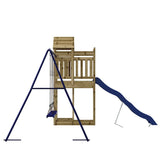 Outdoor Playset Impregnated Wood Pine - Close-Up Angle