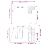 Outdoor Playset Impregnated Wood Pine - Extra Image