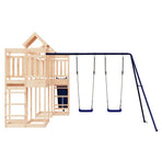 Outdoor Playset Solid Wood Pine