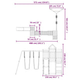 Outdoor Playset Impregnated Wood Pine - Extra Image