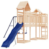 Outdoor Playset Solid Wood Pine - Side View