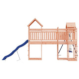Outdoor Playset Solid Wood Douglas - Rear View