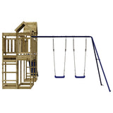Outdoor Playset Impregnated Wood Pine - 45-Degree Angle