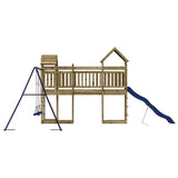 Outdoor Playset Impregnated Wood Pine - Close-Up Angle