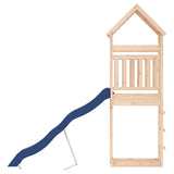 Outdoor Playset Solid Wood Pine - Rear View