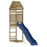 Outdoor Playset Impregnated Wood Pine - Front View