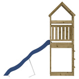 Outdoor Playset Impregnated Wood Pine - Rear View