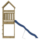 Outdoor Playset Impregnated Wood Pine - Close-Up Angle