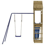 Outdoor Playset Impregnated Wood Pine - Top-Down View