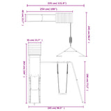 Outdoor Playset Impregnated Wood Pine - Extra Image