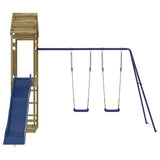 Outdoor Playset Impregnated Wood Pine - 45-Degree Angle