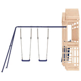 Outdoor Playset Solid Wood Pine