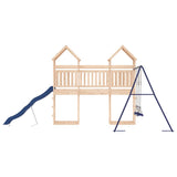 Outdoor Playset Solid Wood Pine