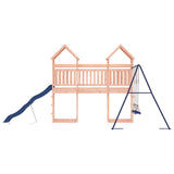 Outdoor Playset Solid Wood Douglas - Rear View