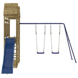 Outdoor Playset Impregnated Wood Pine - 45-Degree Angle