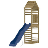Outdoor Playset Impregnated Wood Pine - Front View