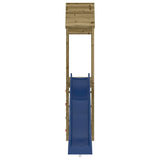Outdoor Playset Impregnated Wood Pine - Rear View