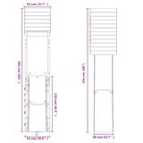 Outdoor Playset Impregnated Wood Pine - Extra Image