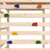Outdoor Playset Solid Wood Pine - Low Angle