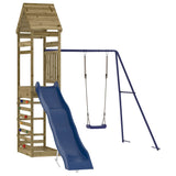 Outdoor Playset Impregnated Wood Pine - Side View