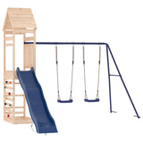 Outdoor Playset Solid Wood Pine - Side View