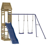 Outdoor Playset Impregnated Wood Pine - Side View