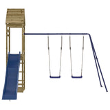Outdoor Playset Impregnated Wood Pine - 45-Degree Angle