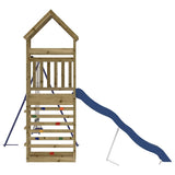 Outdoor Playset Impregnated Wood Pine - Close-Up Angle
