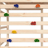 Outdoor Playset Solid Wood Pine - Low Angle