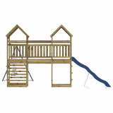 Outdoor Playset Impregnated Wood Pine - Close-Up Angle