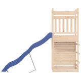 Outdoor Playset Solid Wood Pine - Rear View