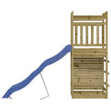 Outdoor Playset Impregnated Wood Pine - Rear View