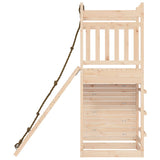 Outdoor Playset Solid Wood Pine - Rear View